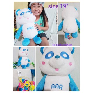 (พร้อมส่ง) ตุ๊กตาหมี AAA  หมีAAA หมีเอเอ ตุ๊กตาหมีมือสอง ตุ๊กตาลิขสิทธิ์แท้  ตุ๊กตาผ้า