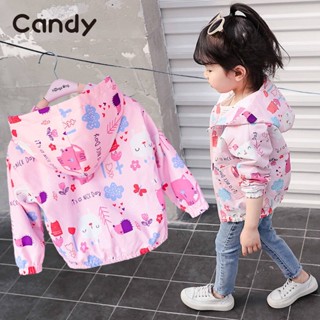 Candy Kids Candy เสื้อกันหนาวเด็ก ฟูนุ่มสองด้าน เสื้อผ้าเด็ก ชุดเด็ก สไตล์เกาหลี นุ่ม และสบาย สไตล์เกาหลี สวย ทันสมัย Comfortable CK220109 36Z230909