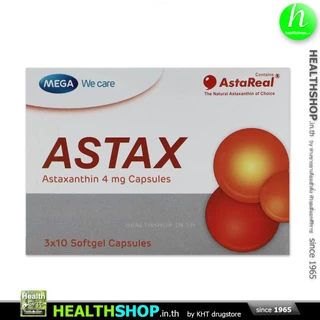 MEGA Astax 30 cap ( เมก้า Astaxanthin AstaReal แอสแท็กซ์ )