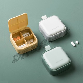 OnePlus กล่องเก็บยา กันน้ำและกันชื้น  สุขภาพและความปลอดภัย ง่ายต่อการพกพา Pill box