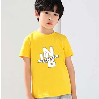 K-2353-SHORT 3สี เสื้อยืดเด็ก เสื้อเด็กน่ารัก เสื้อเด็กราคาปลีก-ส่ง