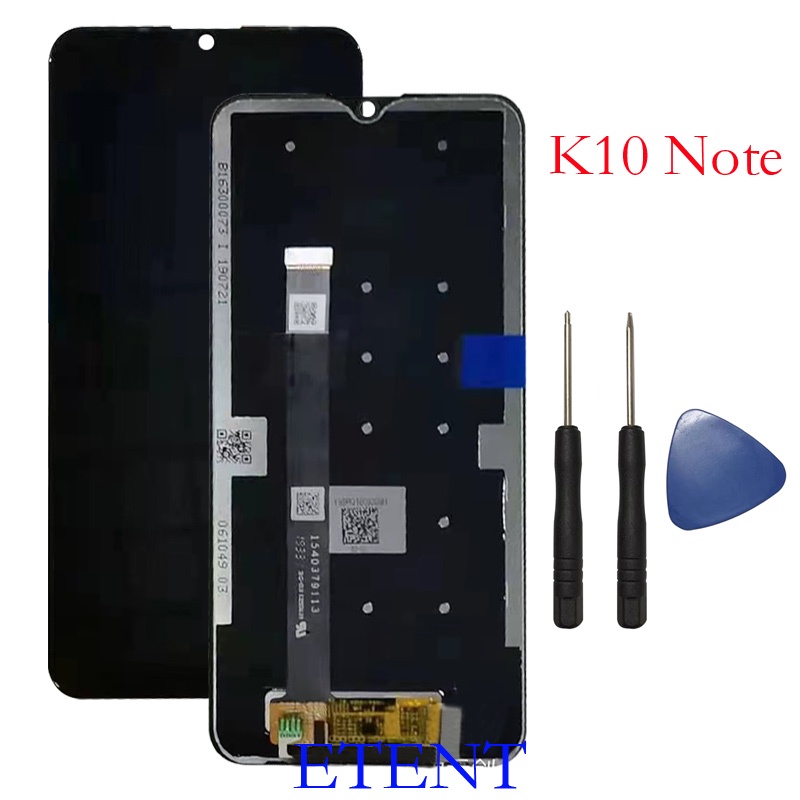 อะไหล่หน้าจอสัมผัส LCD แบบเปลี่ยน สําหรับ Lenovo K10 Note