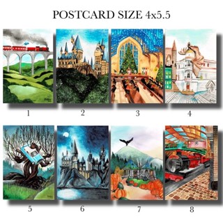 (SSS) Harry Potter Postcard Collection โปสการ์ด แฮรรี่