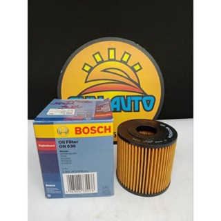 กรองเครื่อง Bosch ON 036. 15208 ผ่าศูนย์กลาง  7.6 ซม.ใน  2.5  ซม. สูง  7.4 ซม.NISSAN.TD25.YD22DD.YD22EDI.YD25ETI.