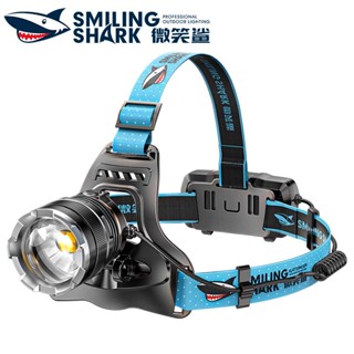 Smilingshark K225 Led ไฟคาดหัว USB หลอดไฟหน้า ชาร์จเร็ว ไฟฉายคาดศีรษะ 2500Lumens ไฟคาดหัว โฟกัสแบบยืดไสลด์ headlamp headlight