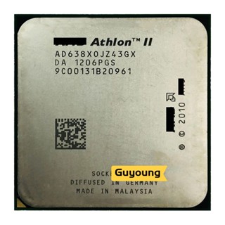 Athlon II X4 638 ซ็อกเก็ตโปรเซสเซอร์ CPU 2.7 GHz AD638XOJZ43GX FM1