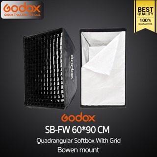 Godox Softbox SB-FW 60*90 cm. With Grid  [ Bowen Mount ] วิดีโอรีวิว , Live , ถ่ายรูปติบัตร , สตูดิโอ