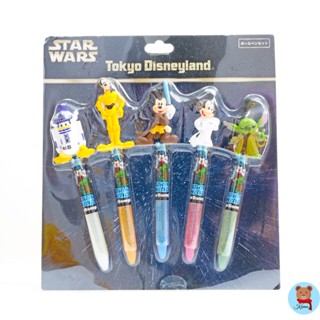 ✅พร้อมส่ง set 5 star wars Tokyo Disney Resort Disney Mickey Mouse pen set 5pieces🇯🇵ปากกา มิกกี้เมาส์ ดิสนี่ย์