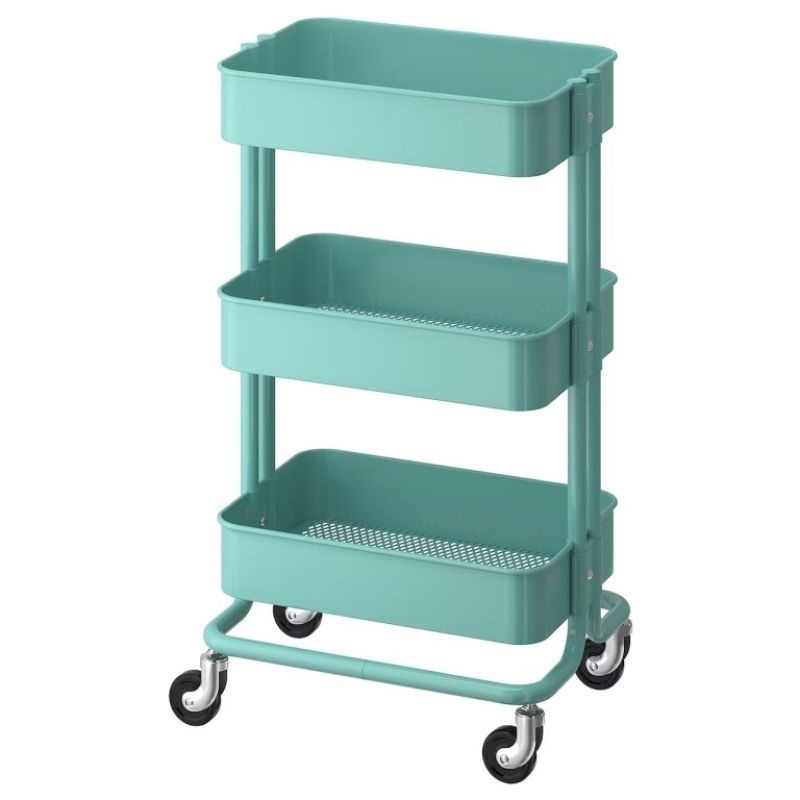 IKEA RASKOG TROLLEY Turquoise Color