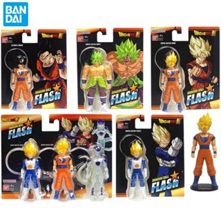 Bandai โมเดลฟิกเกอร์ อนิเมะดราก้อนบอล Goku Vegeta Frieza Broly Saiyan ของเล่นสําหรับเด็ก