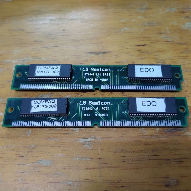 แรม 16MB 2X8 MB EDO RAM MEMORY 72 PIN