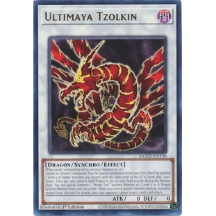 การ์ด Yugioh - TCG - Ultimaya Tzolkin / MGED-EN138