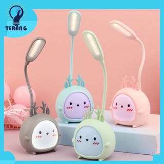 Lampu Meja Double LED lamp / Lampu Baca / Lampu Belajar / Reading Lamp/LAMPU MEJA KARAKTER