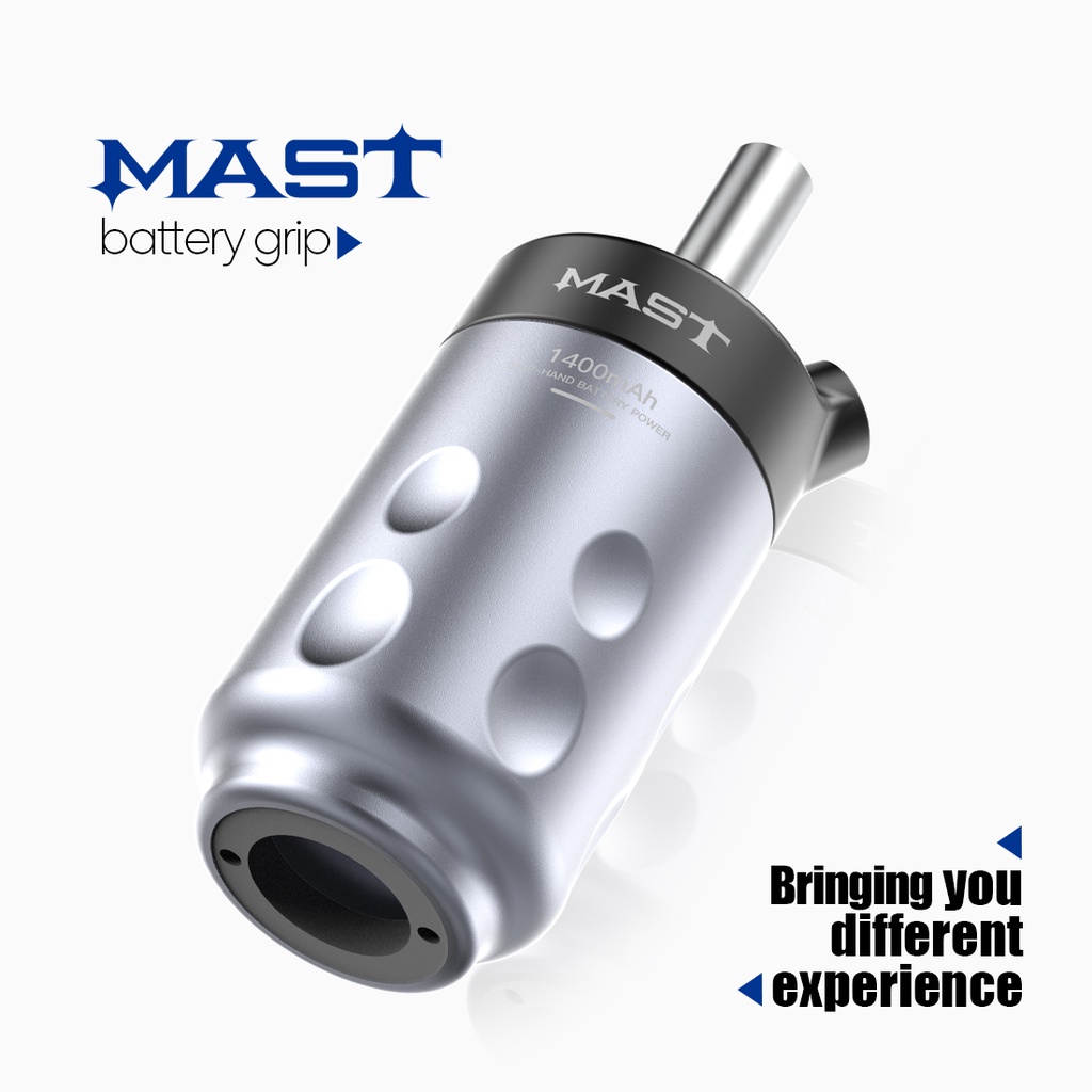 Dragonhawk Mast Battery Grip Tattoo Power Supply for Traditional Rotary Tattoo Machine Wireless