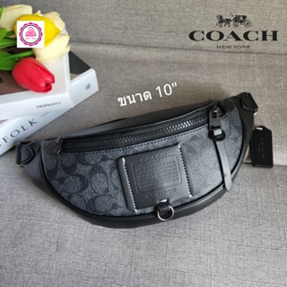 ส่งฟรี🔥 กระเป๋าคาดอกขนาด 10"/12.5" COACH F76187 / 40345 RIVINGTON MINI BELT BAG