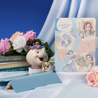 [Beauty and the Beast Collection]  Origami/Trifold Case for iPad เคสสำหรับไอแพดทุกรุ่น Case Disney เคสดิสนีย์เจ้าหญิงเบล