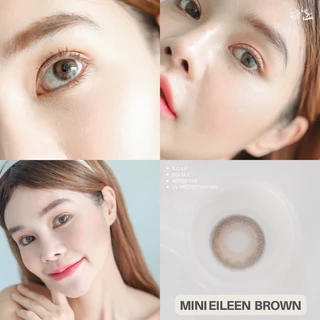 คอนแทคเลนส์ kitty kawaii ลายใหม่ Mini Eileen ค่าอมน้ำ55%