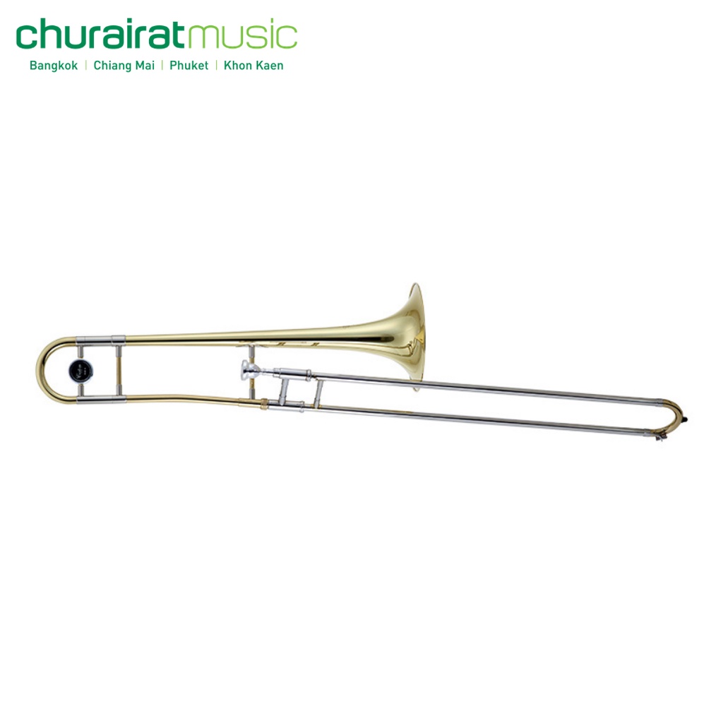 Trombone (Bb Tenor) Custom TB-490 Lacquer ทรอมโบน by Churairat Music