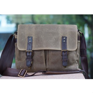 กระเป๋ากล้อง ONA มือสอง รุ่น  The Prince Street สี Field Tan Waxed Canvas