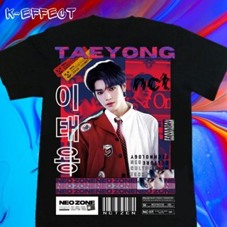 เสื้อยืดแฟชั่น Kaos Kpop NCT TAEYONG Unisex โดย K-EFFECTStreetwear ผู้ชาย T เสื้อผู้หญิง