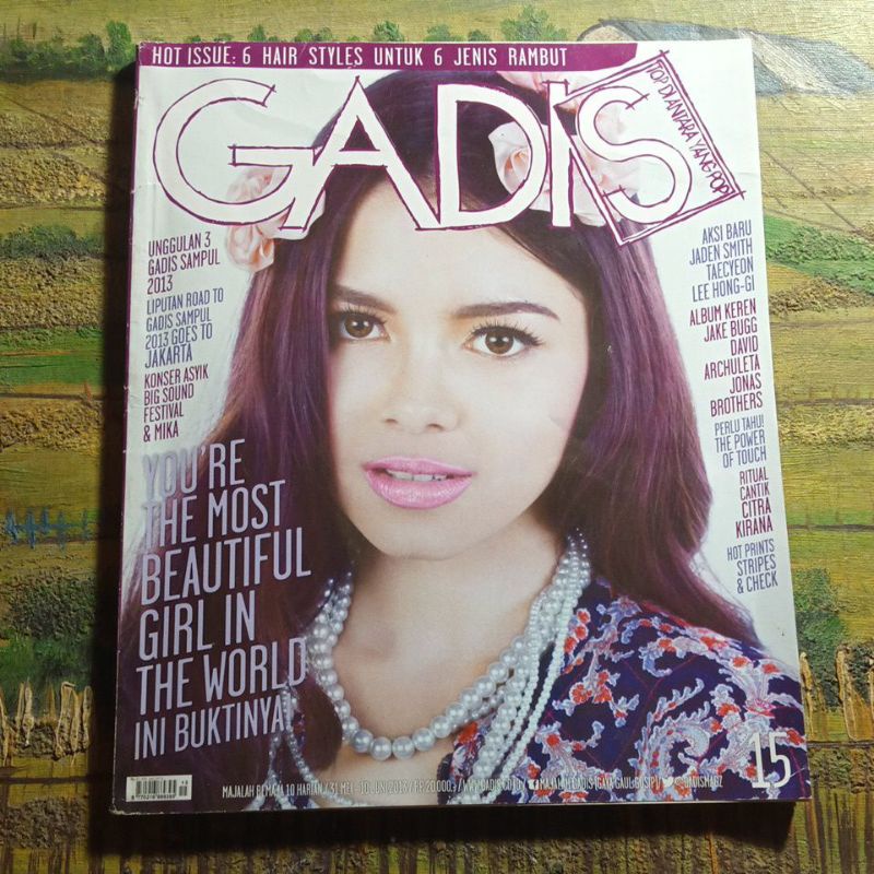 นิตยสารสาว no.15 แอ็คชั่นใหม่ Jaden Smith Taecyeon Lee Hong-Gi