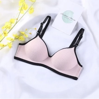 เสื้้อในผู้หญิงสีพลาสเทลน่ารักๆ รุ่น B-053 เสื้อในไร้โครง ดันทรง มีฟองน้ำในตัว สินค้าพร้อมส่ง(แนะนำสั่งเพิ่ม2ไซส์นะคะ)