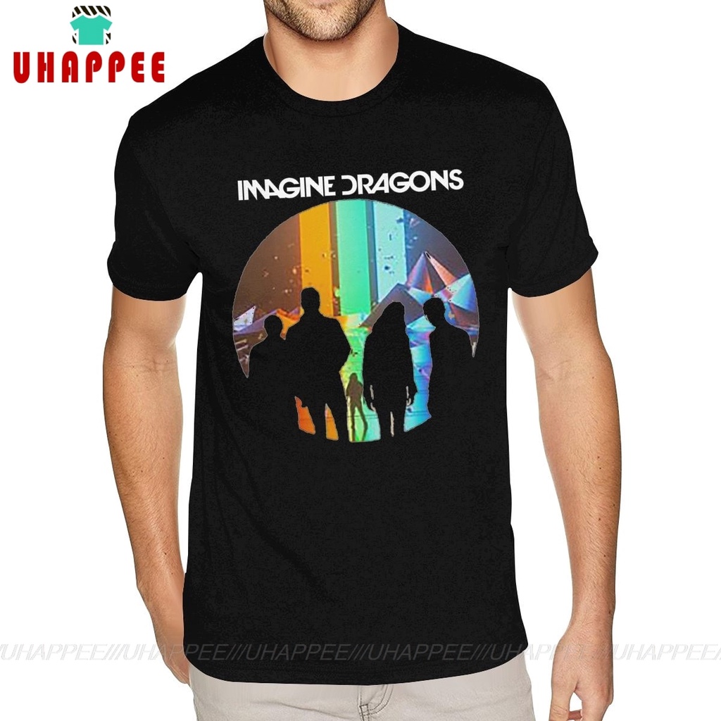 Imagine Dragons เสื้อยืดสไตล์เท่สำหรับแฟนเพลง