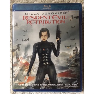 Blu-ray Recident Evil : Retribution. บลูเรย์ ผีชีวะ5 สงครามไวรัสล้างนรก  (แนวแอคชั่นไซไฟ/สยองขวัญ)