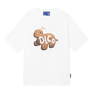 Dico Áo thun Lil Dino Coffee T-shirt - White