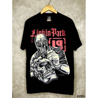 Linkinparkเสื้อยืดสีดำสกรีนลายFC275