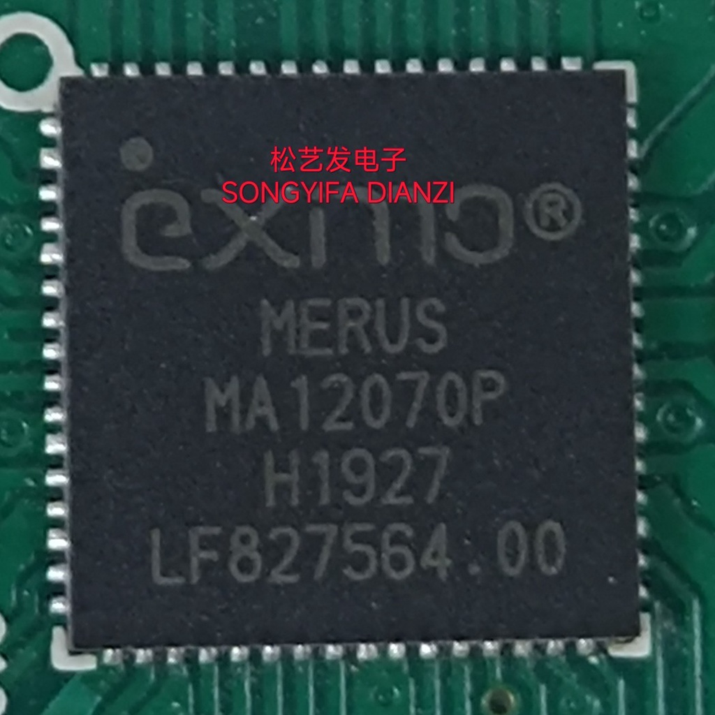 1 ชิ้น MA12070PXUMA1 ผ้าไหมหน้าจอ MA12070P QFN64 บรรจุชิปเสียงถอดชิ้นส่วน IC