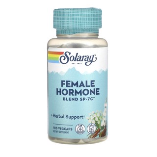 พร้อมส่ง!!!  Solaray, Female Hormone Blend SP-7C, 100 VegCaps