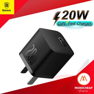 🔥ถูก/แท้🔥Baseus GaN5 20w PD USB-C สําหรับ TypeC หัวชาร์จสำหรับไอโฟน ไอแพด Adapter 20w PD GaN5