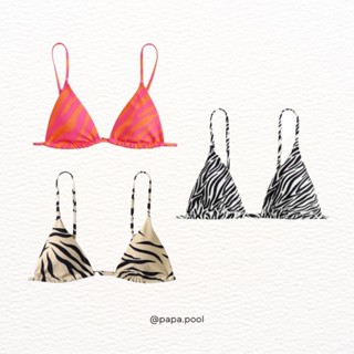 Zebra Bikini บิกินี่ลายม้าลาย ชุดว่ายน้ำลายม้าลาย