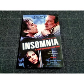 DVD ภาพยนตร์ทริลเลอร์จิตวิทยาสุดระทึก "Insomnia / เกมเขย่าขั้วอำมหิต" (2002)