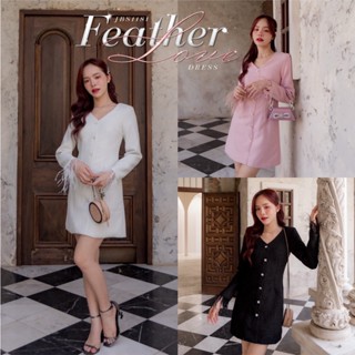 #JBS1181 Feather Love Dress