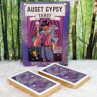 Auset Gypsy Tarot ไพ่ยิปซีแท้ขอบทอง ไพ่ทาโร่ต์ ไพ่ออราเคิล Tarot Oracle Card