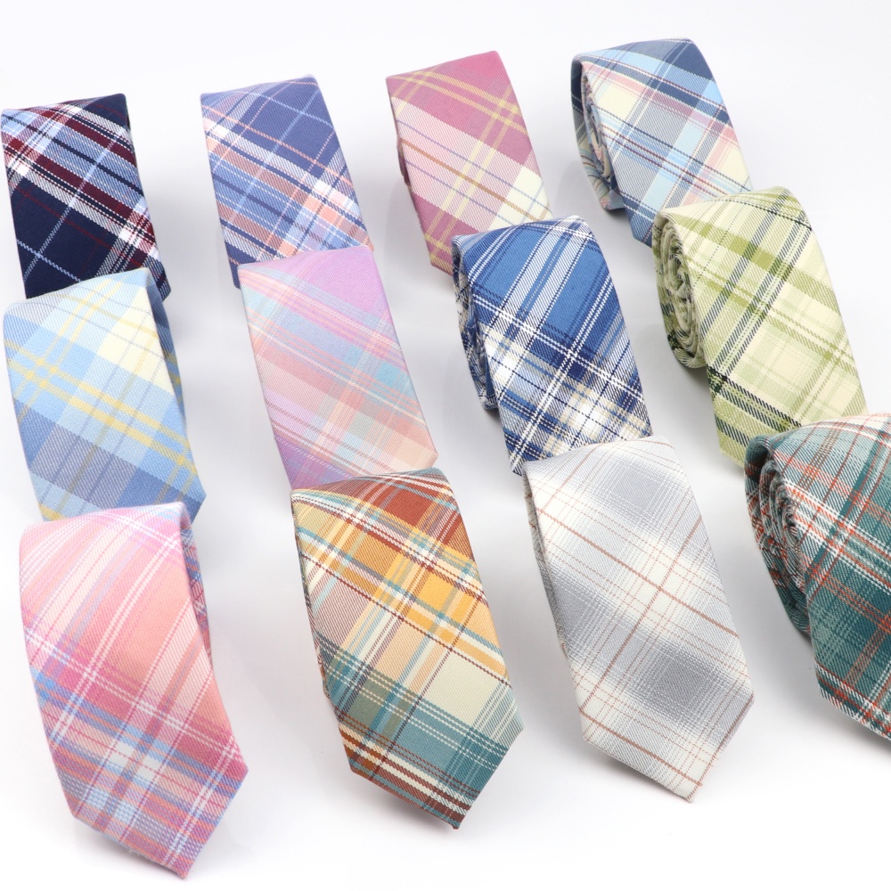 Zonfaz ผู ้ ชาย Slim ลายเนคไทผ ้ าฝ ้ ายผอมงานแต ่ งงานคอ TiesWomen Casual คอ Ties ชุด Cravat 6 ซม.กว ้ าง