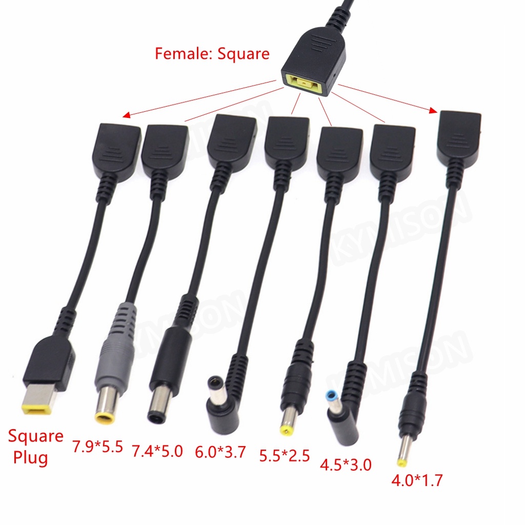 อะแดปเตอร์แปลงสายไฟ Dc ปลั๊ก USB ตัวเมีย เป็นตัวผู้ 5.5x2.5 มม. 4.0 4.5 6.0 7.4