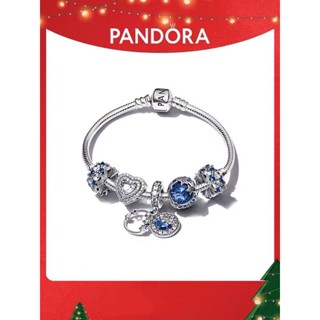 [พร้อมส่งทีไทย]Pandora เงิน925 สร้อยข้อมือ กำไลPandora และ PandoraTravel สร้อยข้อมือสำหรับคนรัก