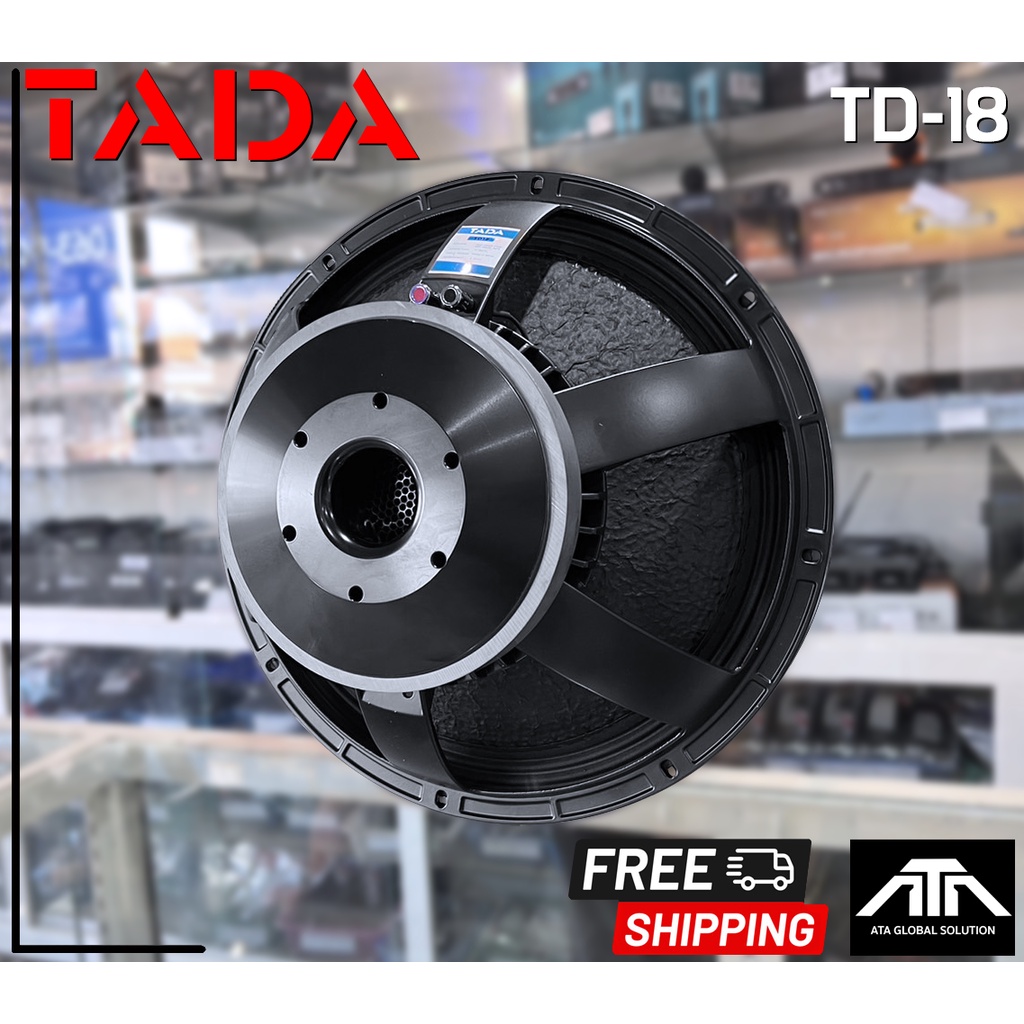 TADA TD18 (ราคาต่อ 1 ดอก) ดอกลำโพง TADA TD-18 ลำโพง 18 นิ้ว TD 18 Speaker POWER-800W โครงหล่อ