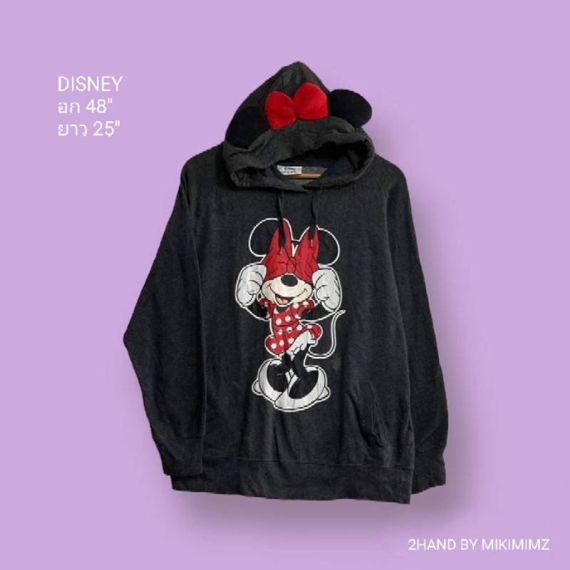 เสื้อฮู๊ด Disney Minnie Hoodie Disney Primark มือสอง‼️มีตำหนิ‼️