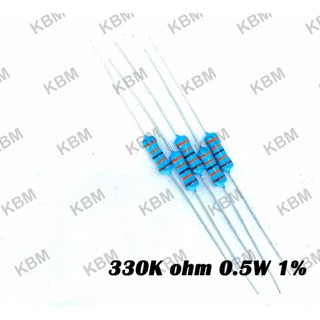 Resistor ตัวต้านทาน 330Kohm 0.25W 0.5W 1W SMD 332Kohm 0.25W 1%