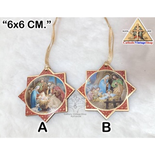 รูปดาวไม้แขวน พระเยซูบังเกิด ไม้แขวน คริสต์มาส  The Nativity Story ศาสนาคริสต์ คาทอลิก Catholic Jesus