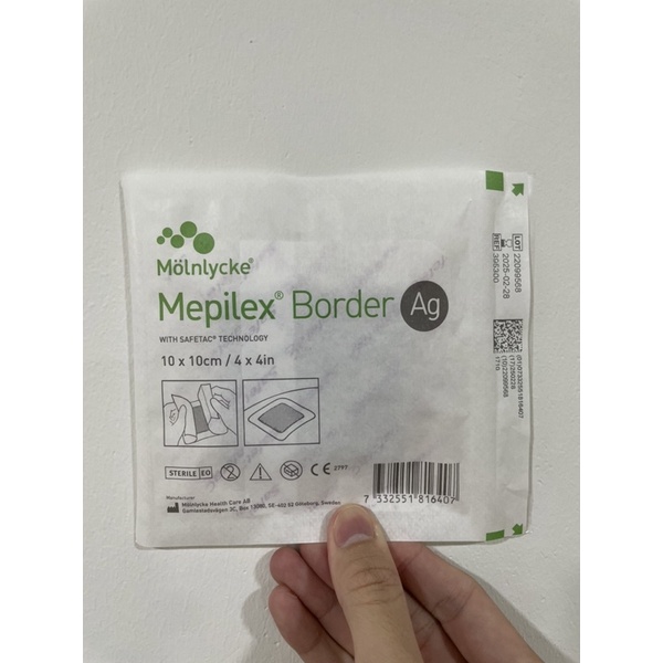 Mepilex Border Ag 10cmx10cm