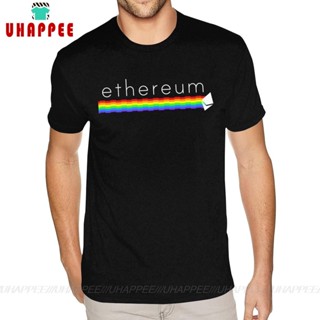 เสื้อยืด พิมพ์ลาย Ethereum 80S สไตล์เรโทร สําหรับผู้ชาย