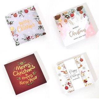 🌲 6​ ลาย ใบใหญ่​ 🌲การ์ดคริสต์มาส/ปีใหม่​ ลายสวยคลาสสิค