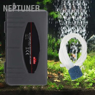 BNeptuner เครื่องปั๊มออกซิเจน แบตเตอรี่แห้ง พาวเวอร์ซัพพลาย สีดํา สําหรับตกปลาฉุกเฉิน กลางแจ้ง