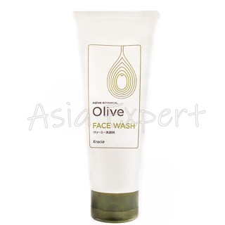 Kracie naive Botanical Olive Creamy Face Wash 130g