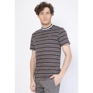 Skelly เสื้อยืด ลายทาง แขนสั้น Casual Stripe T-shirt Size XS, S, M